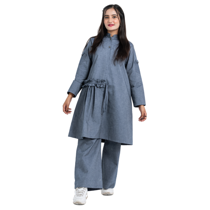 Denim Jeans Top and Trouser for Girls by ClosetStunner Best