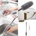 Silicone Bottle Cleaning Brush with Long Handler Kitchen Cleaning Tool For Baby Feeder Bottle Wash Baby Feeder cleaning brush, Baby Feeder Bottle Wash, Bottle Cleaning,Mini Rubber Cleaning Brush | Asifa Trading & Co. 