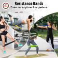 Resistance Loop Band Pack of 5 – Elastic Workout Bands for Strength Training, Weight Loss, Yoga, Pilates & Home Fitness | Beginner to Advanced | Mini Exercise Bands. 