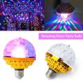 Party Decoration Light RGB Light Night Light LED Full Color Rotating Lamp E27 Base Decoration RGB Bulb Multi Changing Color Stage Light For Parties DJ normal LED 6W. 