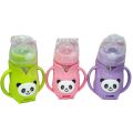 Cartoon Style Baby Glass Feeder 240ml Imported Made BPA Free. 