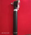 Fiber Optic Mini Otoscope black Color Pocket Otoscope With Case ENT Diagnostic Set w/ Extra Bulb Included. 
