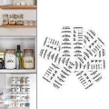 Pantry Label Stickers Waterproof Food Stickers for Kitchen Organization and Storage. 