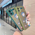 dienya For Asus Zenfone Live Case Creative Frosted Transparent Hard Phone Case Square Edge Pattern Silicone Casing Cartoon Doraemon Full Back Cover Camera Shockproof Protection Softcase. 