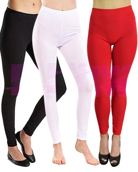 Pack%20of%203%20Girls%20Cotton%20Black/White/Red%20Tights%20Legging%20Free%20Size%20-%20Image%203