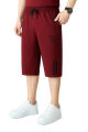 Men's Casual Zipper Pockets Straight Leg Loose Fit Active Shorts. 
