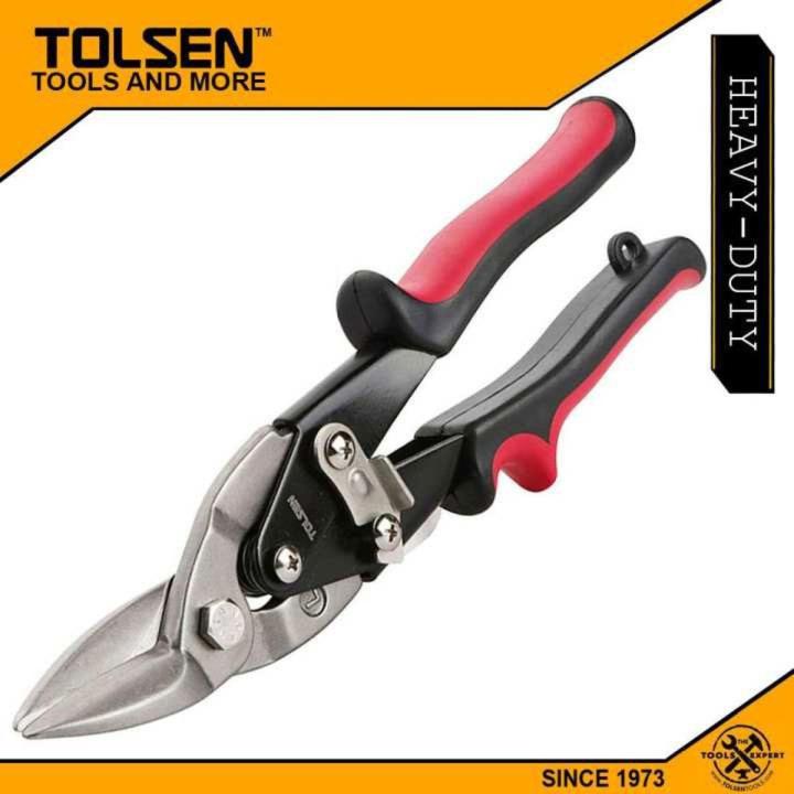 Tolsen Metal Sheet Cutter Aviation Snips Left (250mm, 10")