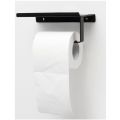 Wall Mount Kitchen Tissue paper Roll holder Organizer With Mobile Rack Shelf. 