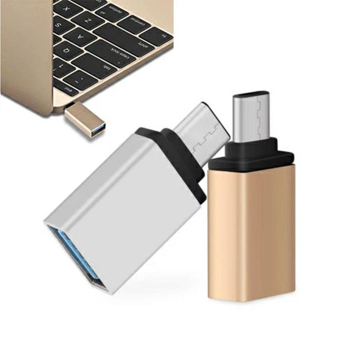 Type C To USB Adapter 3.1 - USB-C Male To USB A Female OTG Converter For Phones & Tablets 4 thumbnail image