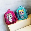 Sequin Reversible Glitter Mini Backpack for Girls LOL surprise Doll Bag. 