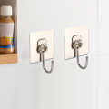 Hanger Hooks Self Adhesive Multipurpose Storage Sticky Hook. 