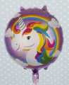 Unicorn Foil Balloon - 18 Inch - Foil Balloons - Yellow Color - Girls Theme - Pack Of 1 Foil Balloon. 