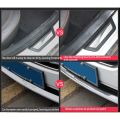 Carbon fiber rubber styling door sill protector goods for Honda Toyota BMW Audi Perodua proton (modle: 7cm * 1m). 