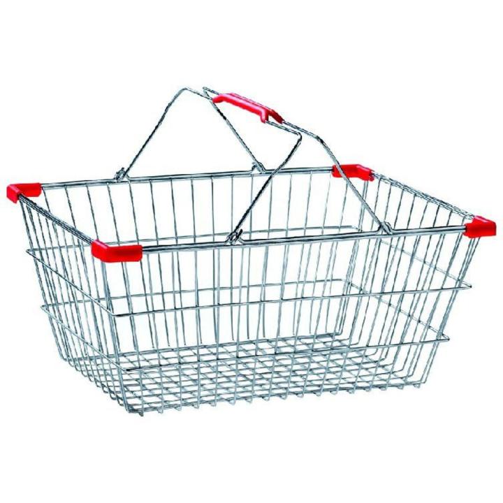 Steel Shopping Basket, Hand Basket, Superstore Basket, Steel Hand Basket