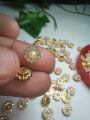 Pack of 20pcs, Rhinestone Pearl Flatback Pearl, Pearl Flower, about 8mm, DIY Art & Craft.. 