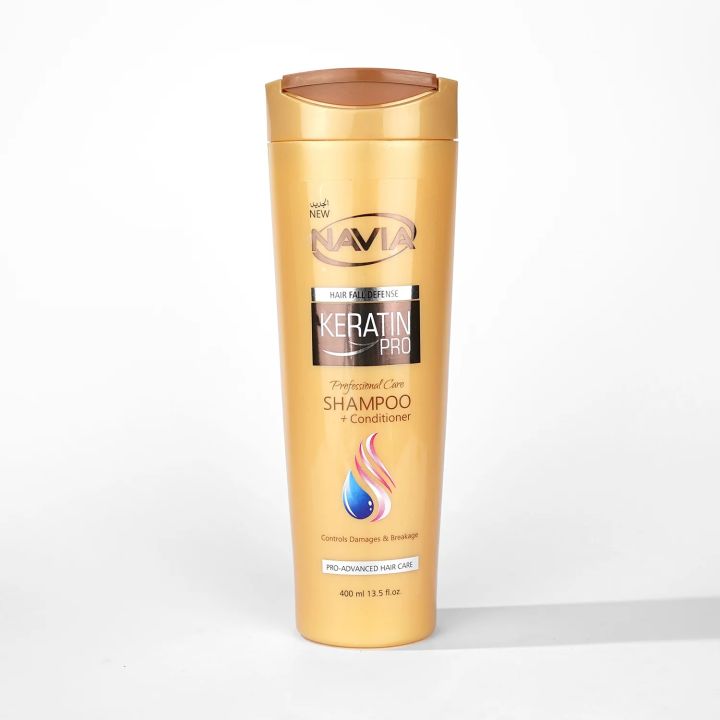 Navia Hair Fall Defense Keratin Pro Shampoo 400ml