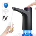 Electric Water Dispenser Pump Water Bottle Pump Drinking Water Pump USB Charging Water Pump Automatic Water Pump For Universal Bottle Portable Water Dispenser For Indoor Outdoor Reusable Anti Splash Bottle Cap For Home Kitchen Office Black And White. 