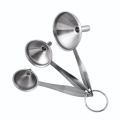 Premium Quailty Stainless Steel Funnel for Perfume Making & Refill – Set of 3: kitchen use / Perfume Making. 