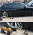 Portable Air Compressor Pump Dual Cylinder Heavy Duty Tire Inflator with LED Light,150 PSI 12V Air Pump with Tire Repair Kit and Toolbox for Auto,SUV,Truck tires etc. 