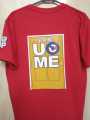 Men's  Red John Cena Farewell Tour T-Shirt. 