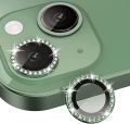 Diamond Camera Lens Protector for iPhone 15 Pro Max / 15 pro / 15 plus / 15 / 14 pro max / 14 pro / 14 plus / 14 / 13 pro max / 13 pro / 13 mini / 13/ 11/ 12 Camera Protector. 