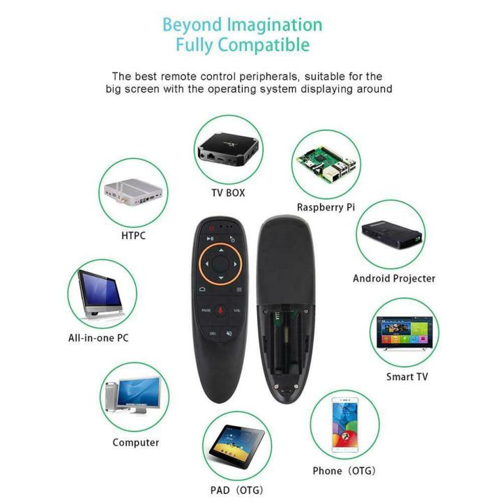 G10 Voice Remote Control Air Mouse with Gyro for Android tv box