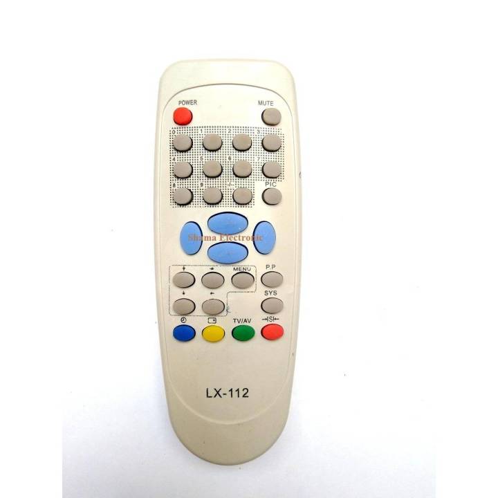 Noble Tv Remote Model LX112
