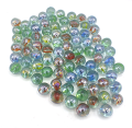 Beautiful Glass Hockey Marble Balls - Pack of 100. 