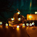 Halloween String Lights Spooky Led Eyeball String Lights for Halloween Decor Create A Haunting with Twinkling Ghost Eyes Halloween Party Lights. 
