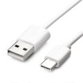 Xiaomi Mi USB Type C Cable - Length 100 Cm - Fast Charging Supported - Universal Type C Data Cable  - Model SJX14ZM – White. 