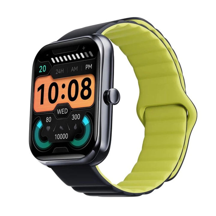 Haylou RS4 Max Calling Smart Watch with 1.91″ HD Display Dual Strap
