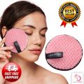 Reusable Makeup Remover Pads Cleaning puff  Double-Side Sponge puff Washable Make Up Removing Microfiber pads Exfoliator. 