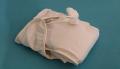 White Cotton Water Proof Washable Reusable Diaper. 