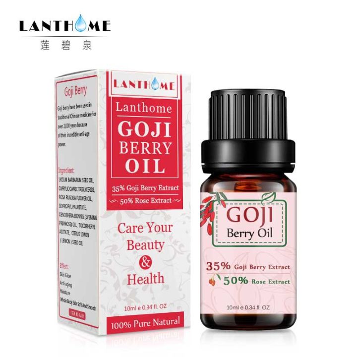 Whitening Anti-wrinkle Anti-aging Hyaluronic Acid Goji Berry Essential Oil Rose Aroma Chinese Wolfberry Facial Serum
