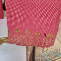 Ladies Kurta | College Girl 2 PC Suite | Dori Karhar Chunat Cotton 2 Pcs.. 