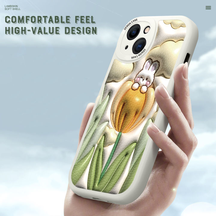 DEL%20for%20Huawei%20Nova%207i%20Mobile%20Cover%20Cartoon%20Stereoscopic%20Flower%20Phone%20Case%20PU%20Leather%20Soft%20Silicone%20Edge%20Back%20Cover%20-%20Image%206