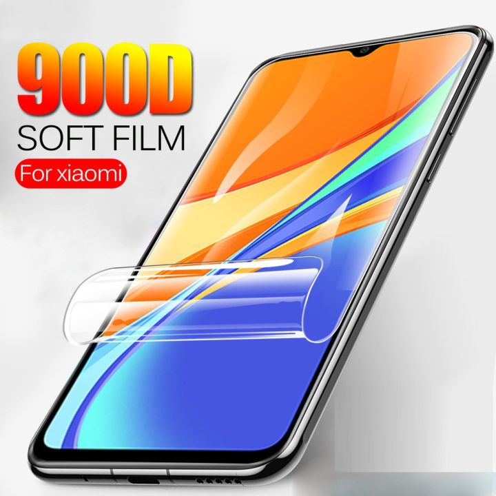 dmi9 a9 s ree notey redm on redmte 10 9s NoT notei 9a 9 NFC 91 lite hydrogel film for Xiaomi Mi 1 Redmi 9c 9 pro c screen protector