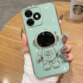 For Infinix Hot 40i Case Astronaut Holder Stand Fashion Soft Silicone For Infinix Hot 40i Back Cover. 