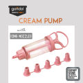 Cream Pump with Icing Nozzles (G-01). 