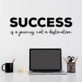Success Motivational Quote Office Wall Mural Art Inspirational Quote Wall Decals Mural Vinyl Wall Decal Home Decoration Wall Stickers Vinyl (12 Inches by 36 Inches). 