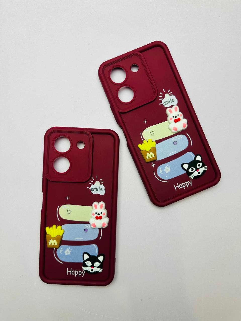 Lahore Mobile Case for Vivo Y36 (4G) Girls Back Cover - Luxerey Back Cover - Creative Lovely 3D Doll - Vivo Y36 (4G) Dolls Case 6