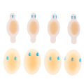 1Box Blister Bandages Waterproof Hydrocolloid Plaster Adhesive Anti-Wearing Heel Gel Sticker Pain Relief Pedicure Patch Pads. 