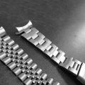 316L Solid Stainless Steel Strap for Seiko SKX009 Jubilee Bracelet Curved End Men Watch Accessory 18mm 19mm 20mm 21mm 22mm 24mm. 