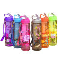 Best Sports Travel Water Bottle, Eco Friendly & BPA-Free Plastic For Running, Gym, Yoga, School, Office, Outdoors and Camping 650ml. 