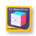 Stickerless 56mm Qiyi Warrior S Rubiks Cube 3x3 Magic Speed Cube Puzzle Toys Rubik's Cube 3x3 Memory and Responsiveness Rubik Cube Concentration Rubic Cube 56mm Rubix Cube. 