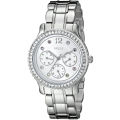 Guess Enchanting Multifunction Silver Stainless Steel Silver Dial Quartz Watch for Women - Guess W 0305L1. 
