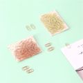 50Pcs Love Heart Shape Paper Clips Mini Hollow Bookmarks Kawaii Tickets Photo Clamps Patchwork Binder Clips Office Supplies. 