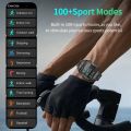 New Smart Watch 1.96 Inch Screen - 7 Days Battery Time - Bluetooth Call Voice Assistant Watch Sports Fitness Waterproof Smartwatch. 