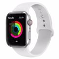 Original Watch Strap for iWatch Series 7 6 SE 5 4 3 2 1 Silicone Watch Bands for Apple Watch 38mm 40mm 41mm 42mm 44mm 45mm Smart Watch Bracelet Belt Replacement Loop Accessories. 