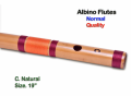 Albino 19  C scale Natural Medium Side Blown Bamboo Bansuri/  Flute Recommended for Beginners. 